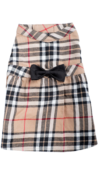 The Worthy Dog Dress: Plaid