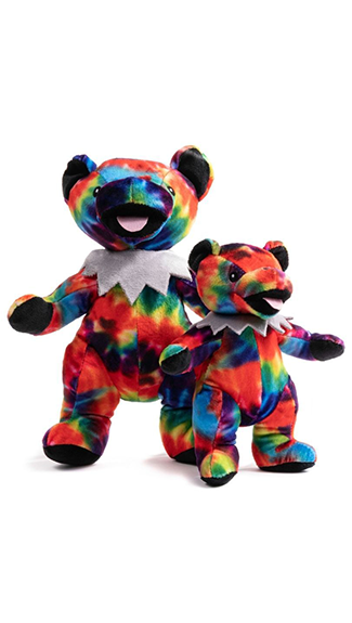 Dog Toy Grateful Dead Dog Harness Fabdog Toy: Grateful Dead Bear