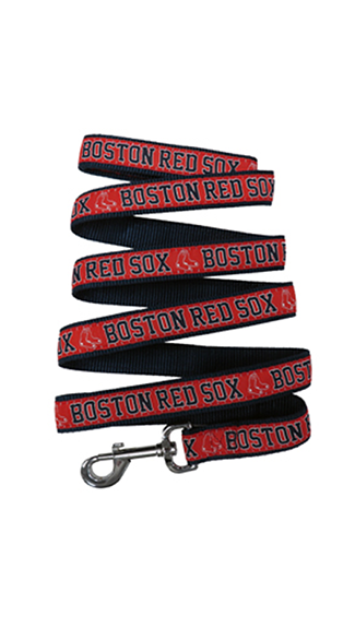 Pets First Nylon Leash: Red Sox – Pampered Puppies