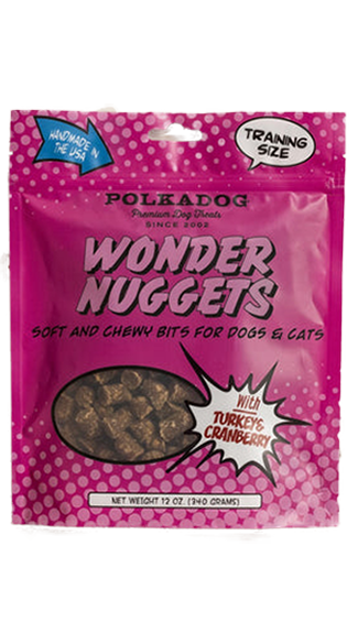 Polkadog Wonder Nuggets: Turkey Cranberry – Pampered Puppies